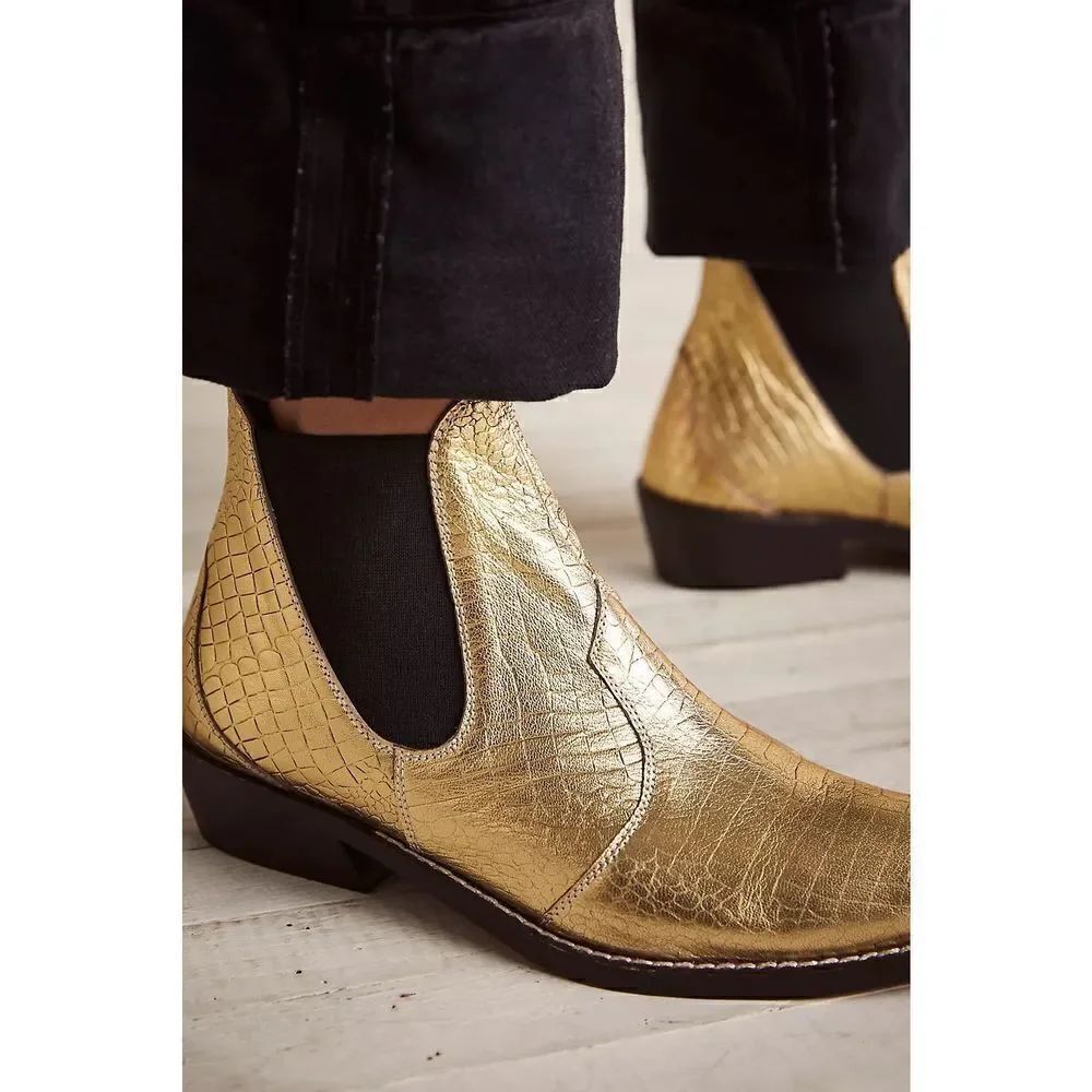 Free people-Beau Western Boots 37.5